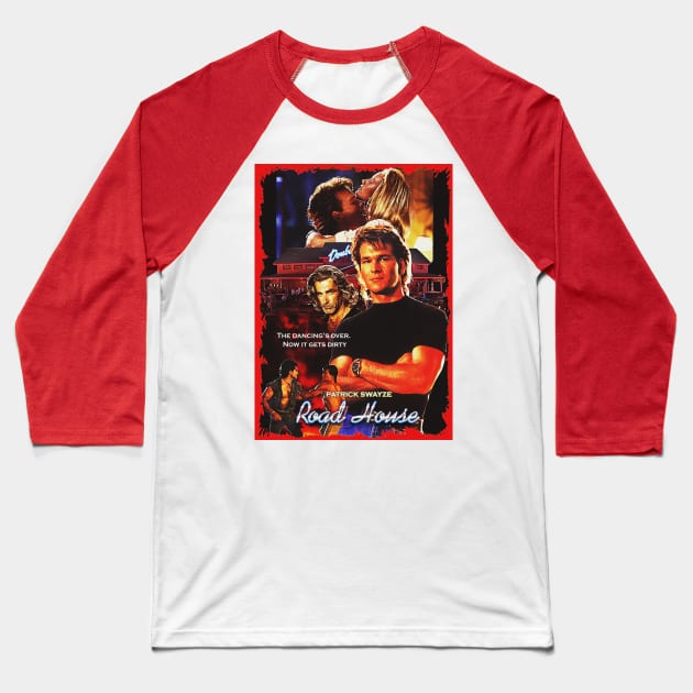 Swayze Baseball T-Shirt by Fantasy Brush Designs